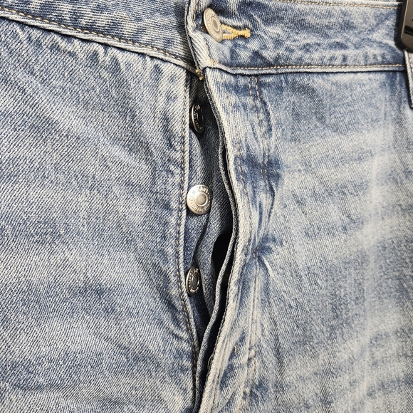 Old navy women's high rise jeans size 26 blue new with tags button fly - Picture 4 of 8